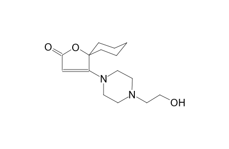 4-[4-(2-Hydroxyethyl)-1-piperazinyl]-1-oxaspiro[4.5]dec-3-en-2-one