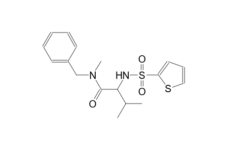 N-benzyl-N,3-dimethyl-2-[(2-thienylsulfonyl)amino]butanamide