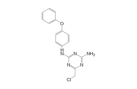 N-[4-amino-6-(chloromethyl)-1,3,5-triazin-2-yl]-N-(4-phenoxyphenyl)amine