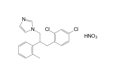 1-[3-(2,4-dichlorophenyl)-2-o-tolylpropyl]imidazole, mononitrate