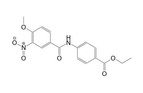ethyl 4-[(4-methoxy-3-nitrobenzoyl)amino]benzoate