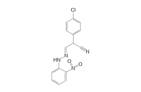 2-(p-CHLOROPHENYL)MALONALDEHYDONITRILE, (o-NITROPHENYL)HYDRAZONE