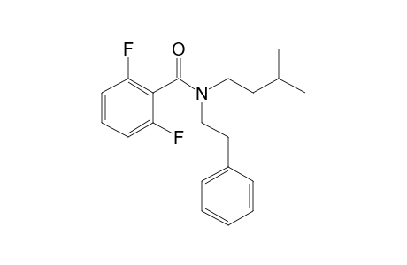 2,6-Difluorobenzamide, N-(2-phenylethyl)-N-(3-methylbutyl)-