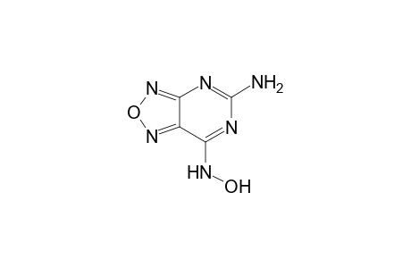 5-Amino-7-(hydroxyamino)furazano[3,4-d]pyrimidine