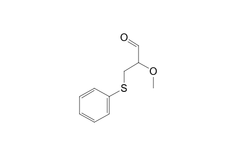 3-Phenylsulfanyl-2-methoxypropanal