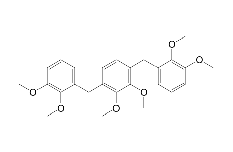 1,4-bis[(2,3-dimethoxyphenyl)methyl]-2,3-dimethoxy-benzene