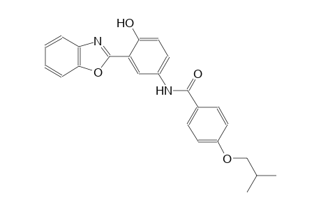 benzamide, N-[3-(2-benzoxazolyl)-4-hydroxyphenyl]-4-(2-methylpropoxy)-
