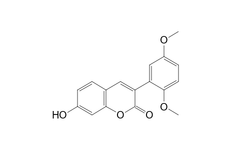 3-(2,5-dimethoxyphenyl)-7-hydroxycoumarin