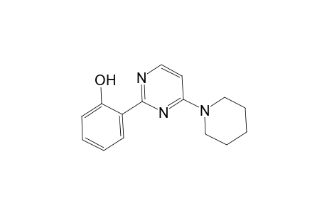 2-(2-Hydroxyphenyl)-4-piperidylpyrimidine