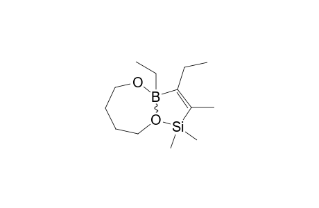 4,5-Diethyl-2,2,3-trimethyl-1,6-dioxa-2-sila-5-bora-3-cyclodecene