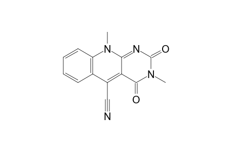 5-Cyano-3,10-dimethyl-pyrimido[4,5-b]quinolin-2,4(3H,10H)-dione