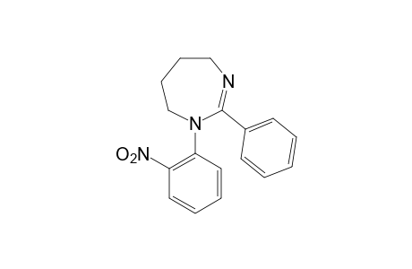 1-(o-nitrophenyl)-2-phenyl-4,5,6,7-tetrahydro-1H-1,3-diazepine