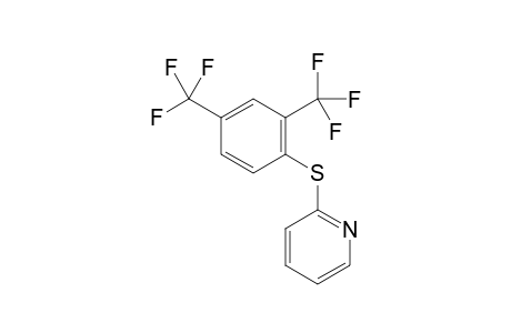 2-((2,4-Bis(trifluoromethyl)phenyl)thio)pyridine