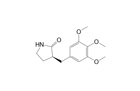 (S)-3-(3,4,5-Trimethoxybenzyl)pyrrolidin-2-one