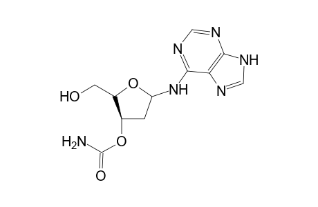 3-O-Carbamoyl-1-(2-deoxy-.beta.,D-ribofuranosyl)adenine