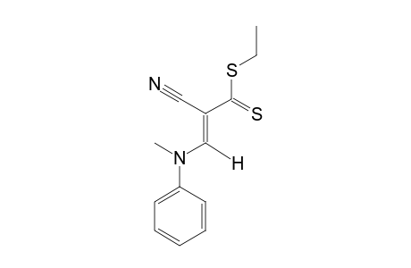 Z-ETHYL-2-CYANO-3-(N-METHYL-N-PHENYLAMINO)-PROPENEDITHIOATE