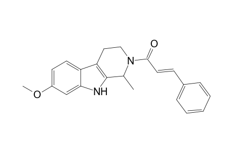 11-Methoxy-3-methyl-4-(cinnamoyl)-3,4,5,6-tetrahydro-.beta.-carboline