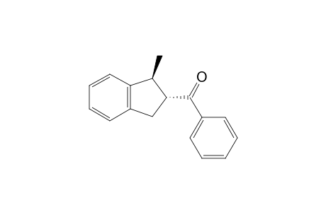 trans-(1S,2R)-1-Methyl-2,3-dihydro-1H-2-indenylphenylketone