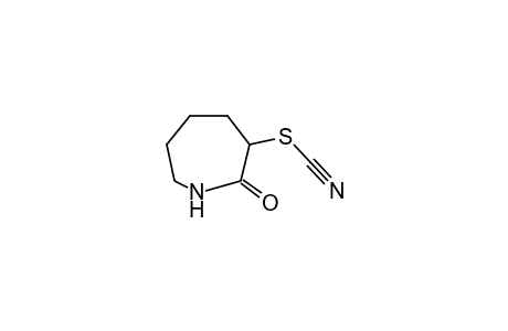 THIOCYANIC ACID, ESTER WITH HEXAHYDRO-3-MERCAPTO-1H-AZEPIN-2-ONE