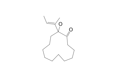 (Z)-2-HYDROXY-2-(1-METHYLPROP-1-ENYL)-CYCLODODECANONE
