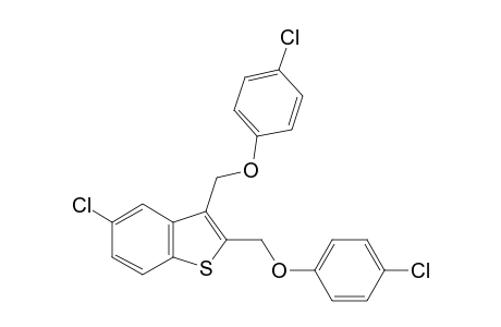 2,3-bis[(p-chlorophenoxy)methyl]-5-chlorobenzo[b]thiophene