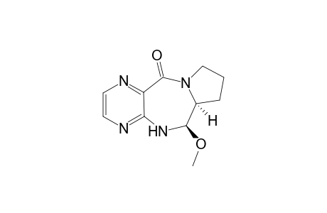 (11R,11aS)-1,2,3,10,11,11a-Hexahydro-11-methoxypyrazino[2,3-e]pyrrolo[1,2-a]diazepin-5-one