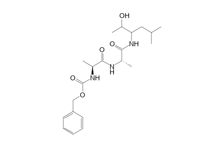 3-[N-(Benzyloxycarbonyl)-(S)-alanyl-(S)-alanyl-amino]-5-methylhexan-2-ol