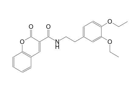 2H-1-benzopyran-3-carboxamide, N-[2-(3,4-diethoxyphenyl)ethyl]-2-oxo-