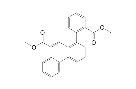 (E)-3-[6'-PHENYL-2'-(2''-METHOXYCARBONYLPHENYL)-PHENYL]-PROPENOIC-METHYLESTER