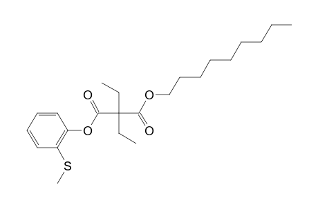 Diethylmalonic acid, 2-methylthiophenyl nonyl ester