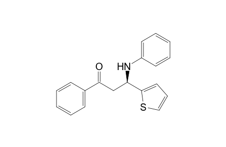(R)-1-Phenyl-3-(N-phenylamino)-3-(2-thienyl)propan-1-one