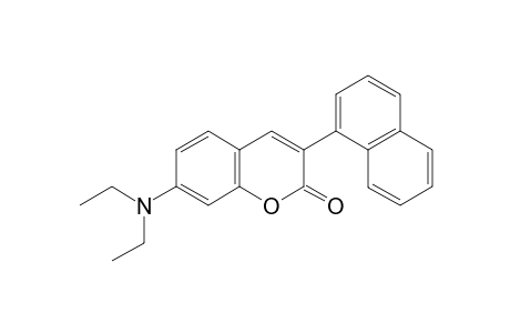 7-(Diethylamino)-3-(naphthalen-1-yl)-2H-chromen-2-one