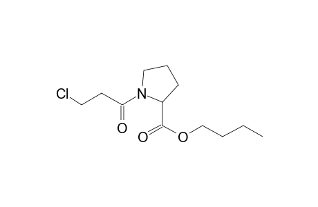 L-Proline, N-(3-chloropropionyl)-, butyl ester