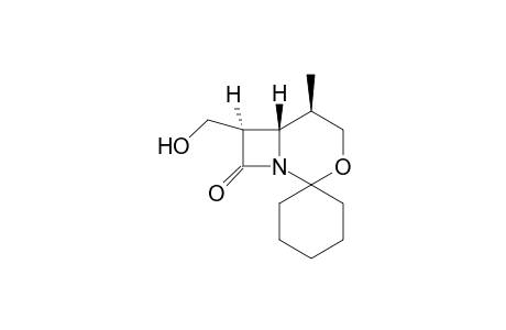 (5'R,6'S,7'R)-7'-Hydroxymethyl-5'-methylspiro[cyclohexane-1,2'-[3]oxa[1]azabicyclo[4.2.0]octane]-8-one