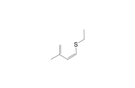 (1Z)-1-(ethylthio)-3-methyl-buta-1,3-diene
