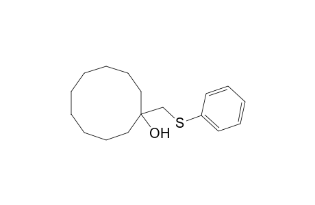 Cyclodecanol, 1-[(phenylthio)methyl]-