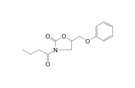 3-Butyryl-5-phenoxymethyl-2-oxazolidinone