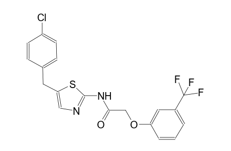 acetamide, N-[5-[(4-chlorophenyl)methyl]-2-thiazolyl]-2-[3-(trifluoromethyl)phenoxy]-