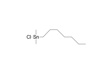 Heptyl-dimethyl-tin chloride