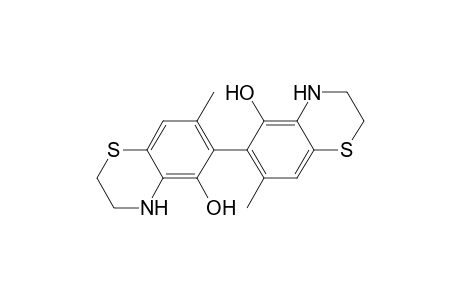 6-(5-hydroxy-7-methyl-3,4-dihydro-2H-1,4-benzothiazin-6-yl)-7-methyl-3,4-dihydro-2H-1,4-benzothiazin-5-ol