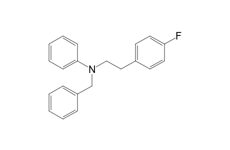 N-Benzyl-N-[2-(4-fluorophenyl)ethyl]aniline