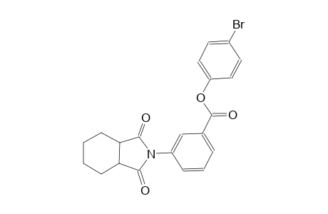 benzoic acid, 3-(octahydro-1,3-dioxo-2H-isoindol-2-yl)-, 4-bromophenyl ester