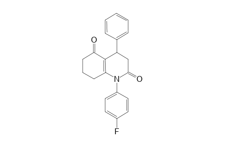 1-(4-fluorophenyl)-4-phenyl-4,6,7,8-tetrahydro-3H-quinoline-2,5-dione