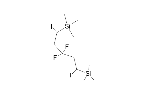 3,3-Difluoro-1,5-diiodo-1,5-bis-trimethylsilanyl-pentane