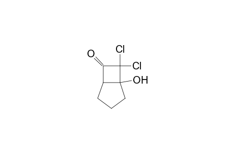 Bicyclo[3.2.0]heptan-6-one, 7,7-dichloro-1-hydroxy-