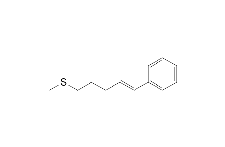 (E)-5-Methylsulfanyl-1-phenylpent-1-ene