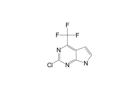 2-CHLORO-4-TRIFLUOROMETHYL-PYRROLO-[2,3-D]-PYRIMIDINE
