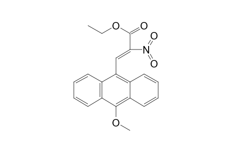 (Z)-3-(10-methoxy-9-anthryl)-2-nitro-acrylic acid ethyl ester