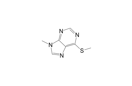 9H-Purine, 9-methyl-6-(methylthio)-