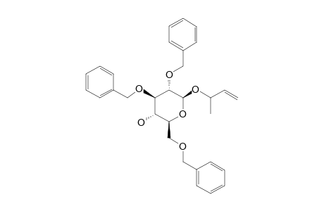 (R/S)-BUT-3-EN-2-YL-2,3,6-TRI-O-BENZYL-BETA-D-GLUCOPYRANOSIDE;DIASTEREOMER-#1